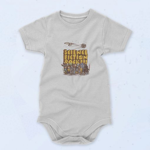 Science Fiction Rocks 90s Baby Onesie