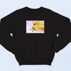 Spongebob Giving up Junk Food Retro 90s Sweatshirt