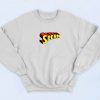 Super Sperm Superman Logo 90s Sweatshirt