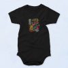 The Ameowzing Spider Cat 90s Baby Onesie