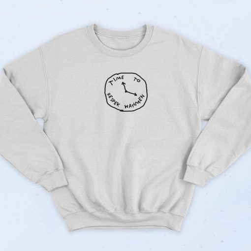 Time To Respek Wahmen 90s Retro Sweatshirt