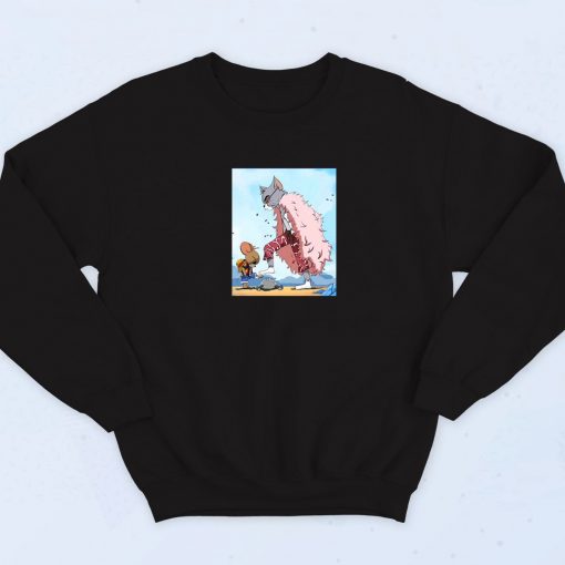 Tom and Jerry One Piece Retro 90s Sweatshirt