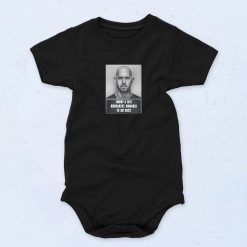 Andrew Tate Mugshot 90s Baby Onesie