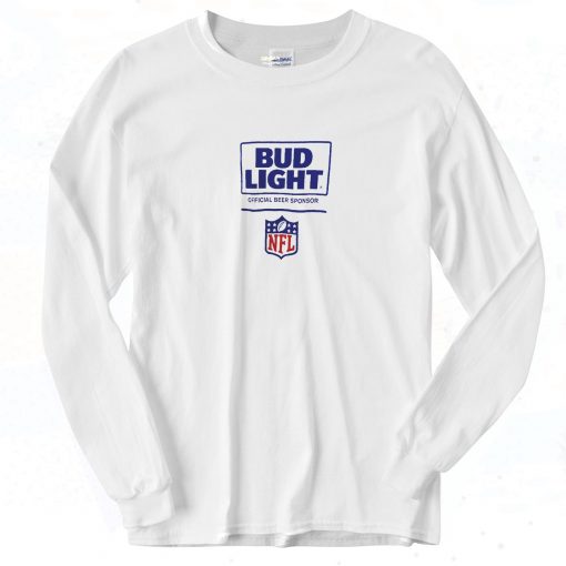 Bud Light NFL 90s Long Sleeve Shirt