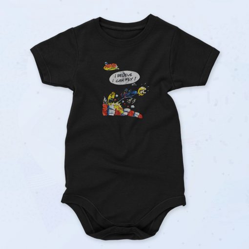 Cartoon Comic 90s Baby Onesie