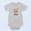 Courage the Cowardly Dog 90s Baby Onesie