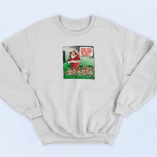 Elvis Presley Santa Christmas 90s Sweatshirt