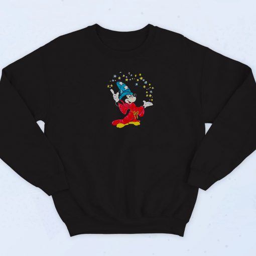 Fantasia Sorcerer Mickey 90s Retro Sweatshirt