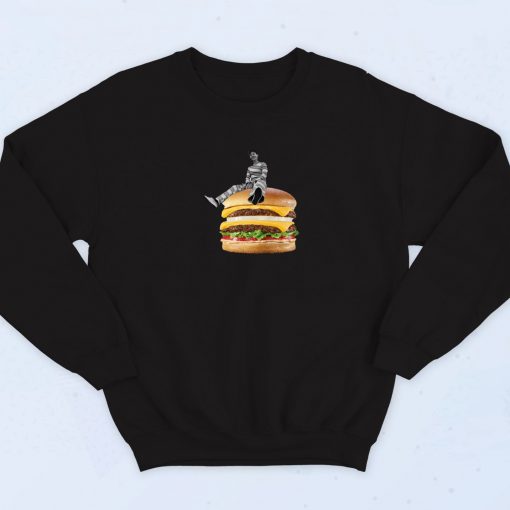 Harry Styles Hamburger 90s Rapper Sweatshirt