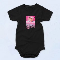 Hi Barbie Car 90s Baby Onesie