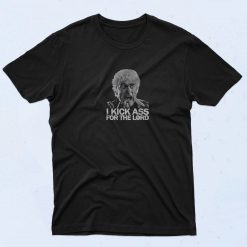 I Kick Ass For The Lord Father Mcgruder Vintage 90s T Shirt