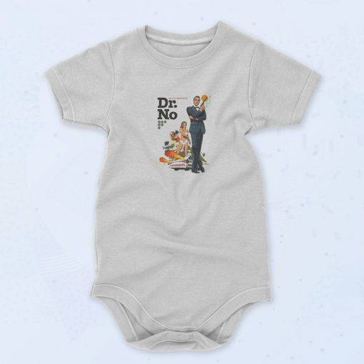 James Bond Dr No 90s Baby Onesie