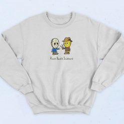 Jason Vorhees Rock Beats Scissors 90s Retro Sweatshirt