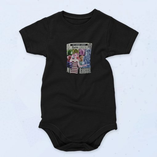 Margot Robbie Comic 90s Baby Onesie