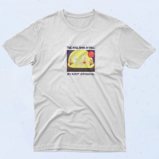 Matt Groening The Huge Book Of Hell 90s Style T Shirt