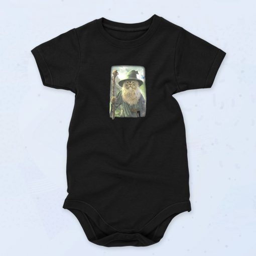 Mountain Catdalf 90s Baby Onesie