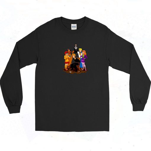 My New Scream X Scooby Doo 90s Long Sleeve Shirt