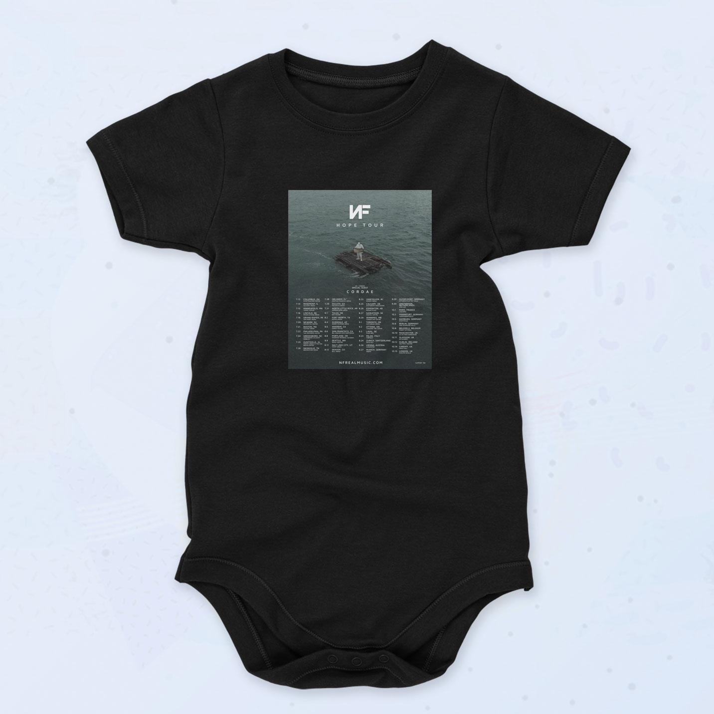 NF Hope Tour 90s Baby Onesie, Baby Clothes - 90slothes.com