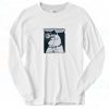 Pink Moomin Meme 90s Long Sleeve Shirt