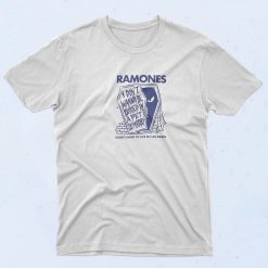 Ramones I Don’t Wanna Be Buried 90s Style T Shirt