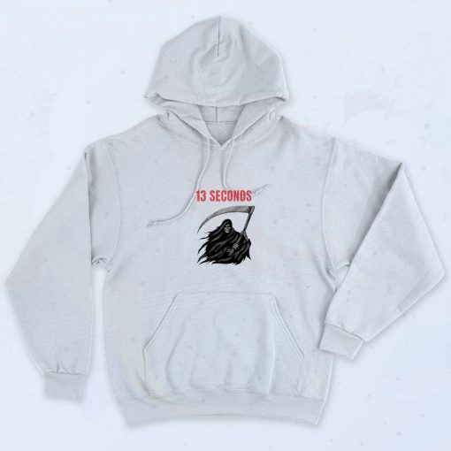 Seconds Fear The Reaper 13 90s Graphic Hoodie