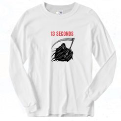 Seconds Fear The Reaper 13 90s Long Sleeve Shirt