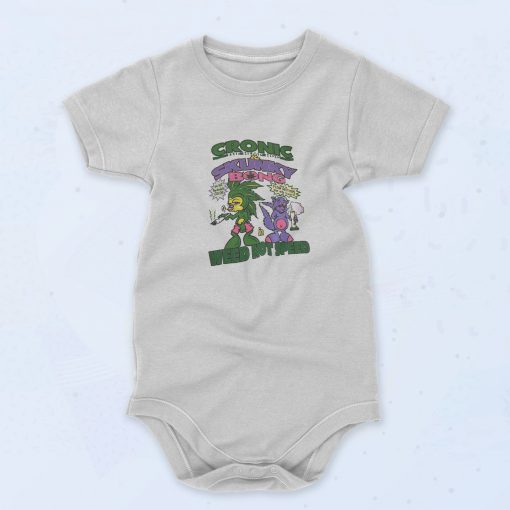 Skunky Bong 90s Baby Onesie