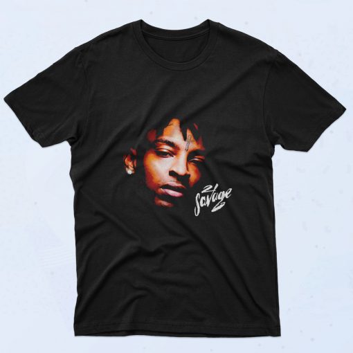 21 Savage Photoshoot 90s T Shirt Fashionable