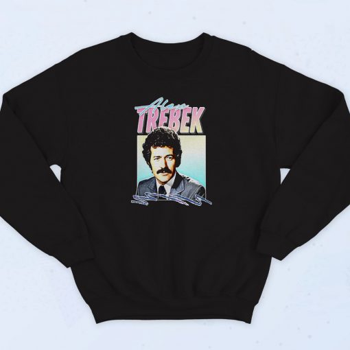 Alex Trebek Aesthetic Retro 90s Sweatshirt Style