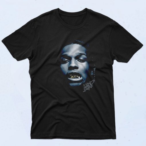 Asap Rocky Tour Rap Style 90s T Shirt Fashionable