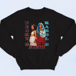 Becky G Karol G Mamiii 90s Sweatshirt Street Style