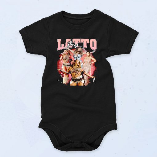 Big Latto Concert Baby Onesie 90s Style