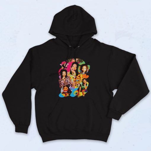 Brandy Brocka 90s Hoodie Style