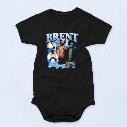 Brent Faiyaz Tatto Homage Baby Onesie 90s Style