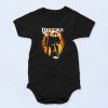 Brooks And Dun Flame Baby Onesie 90s Style