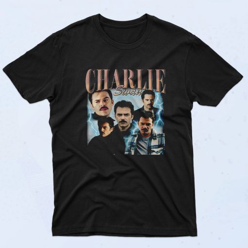 Charlie Swan Homage 90s T Shirt Fashionable