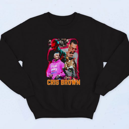 Chris Brown Vintage Rap 90s Sweatshirt Style