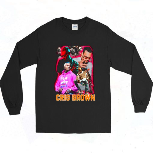 Chris Brown Vintage Rap Long Sleeve Shirt Style