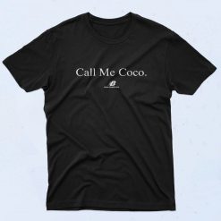 Cori Gauff Shirt Call Me Coco 90s T Shirt Fashionable