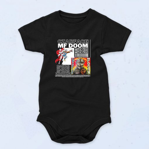 Czarface Mf Doom Baby Onesie 90s Style