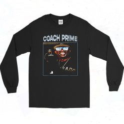 Deion Sanders Colorado Coach Prime 90s Long Sleeve Shirt