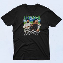 Dj Funny Khaled Lets Go Golfing 90s T Shirt Fashionable