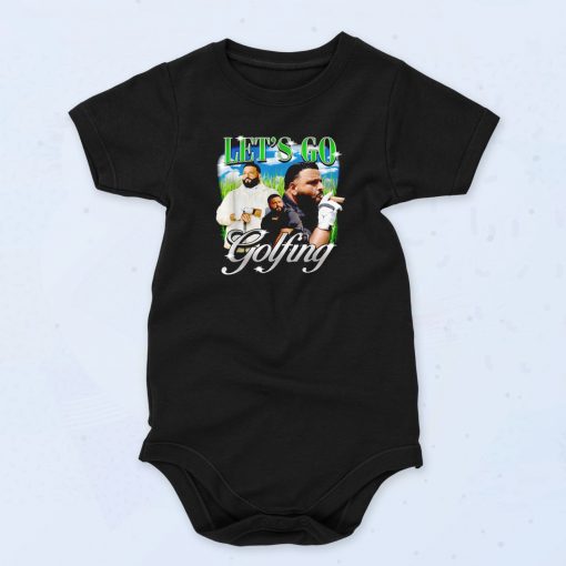 Dj Funny Khaled Lets Go Golfing Baby Onesie 90s Style