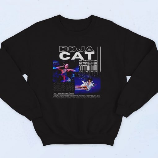 Doja Cat Planet Her 90s Sweatshirt Street Style