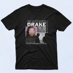 Drake And 21 Savage Her Loss 90s T Shirt Fashionable