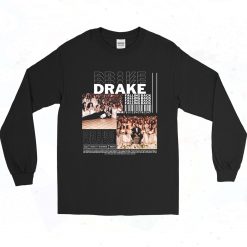 Drake Falling Back 90s Long Sleeve Shirt