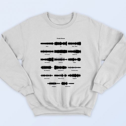 Frank Ocean Blond Album Wave 90s Streetwear Sweatshirt