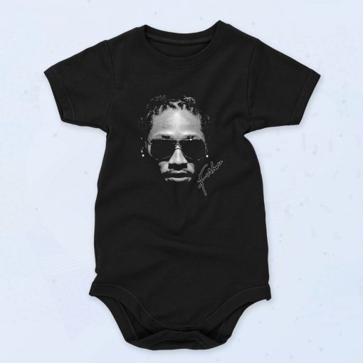 Future Hendrix Glasses Photoshoot Baby Onesie 90s Style