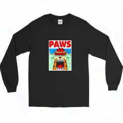 Garfield Paws Jaws 90s Long Sleeve Shirt