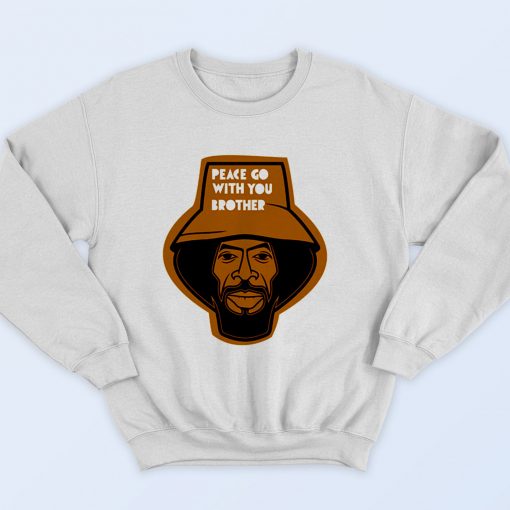 Gil Scott Heron peace go with you brother 90s Streetwear Sweatshirt